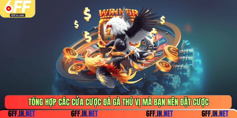 Tổng hợp các cửa cược đá gà thú vị mà bạn nên đặt cược